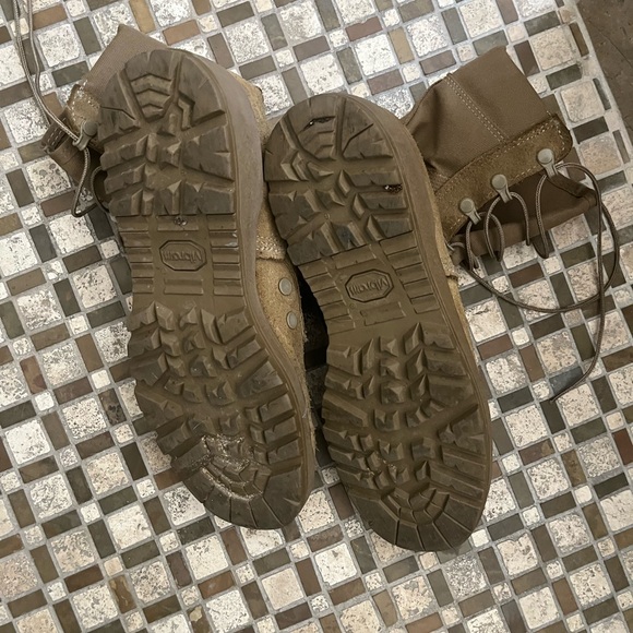 McRae Mens Military Combat Boots Coyote Tan Hot Weather Size 9.5R - Picture 3 of 4